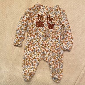 Little Sister newborn onesie